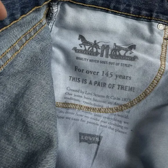 Levi's Men's 550 Relaxed Fit Tall Men’s Size W40 L36 - Picture 13 of 13